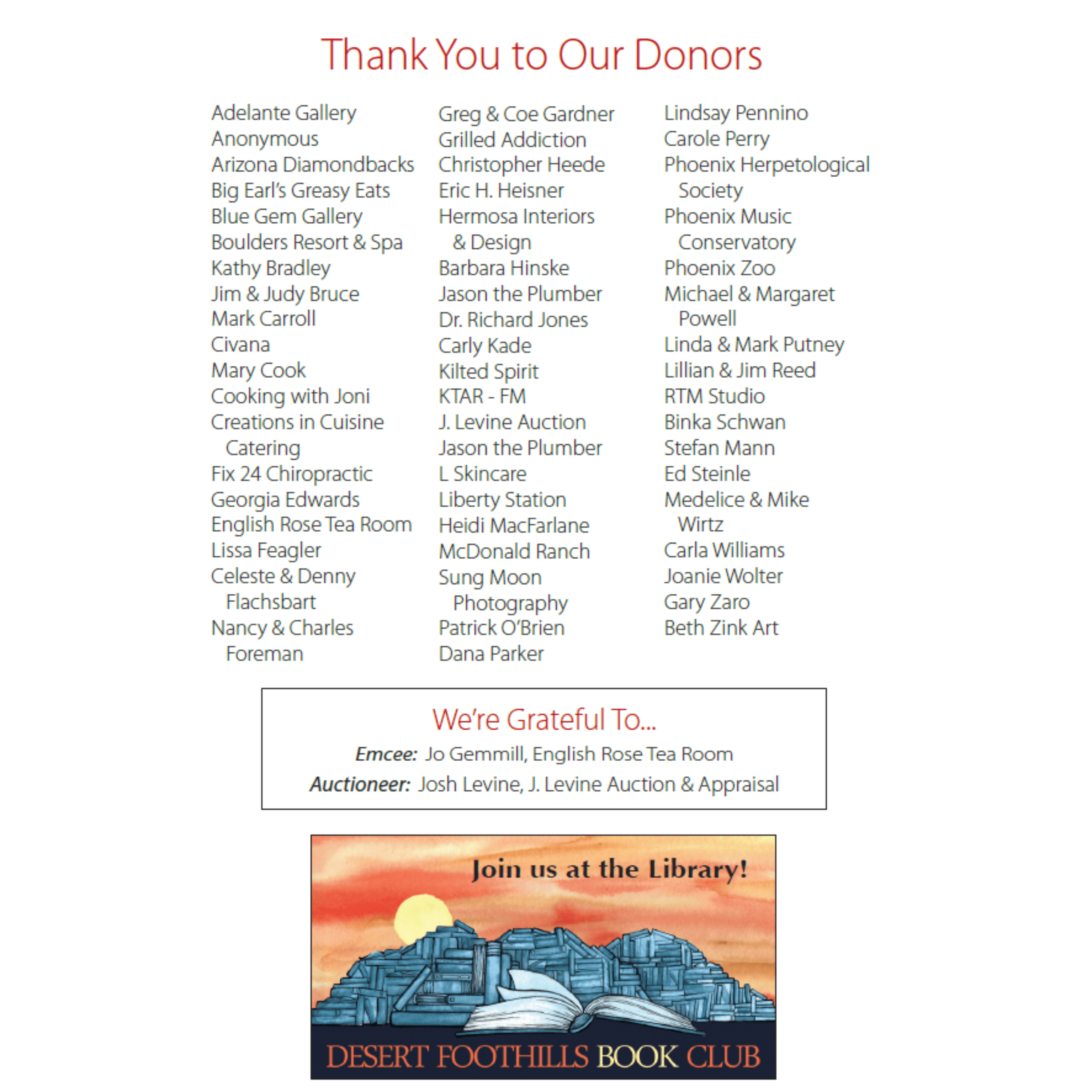 Donors