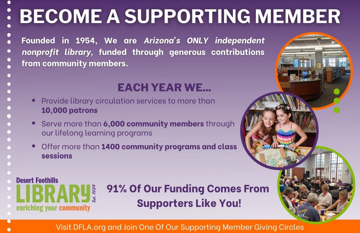 Desert Foothills Library Enriching Your Community