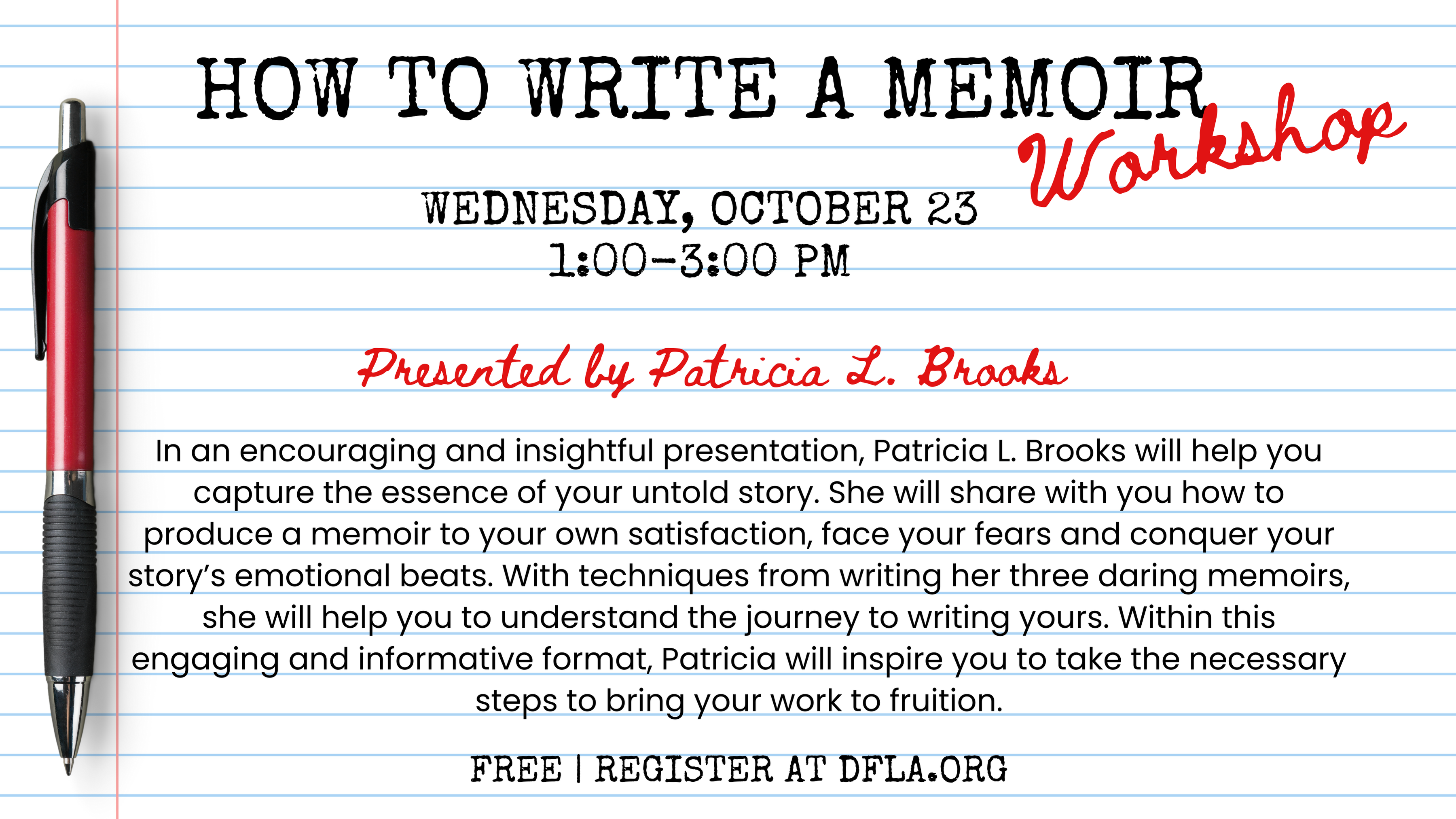 how to write a memoir