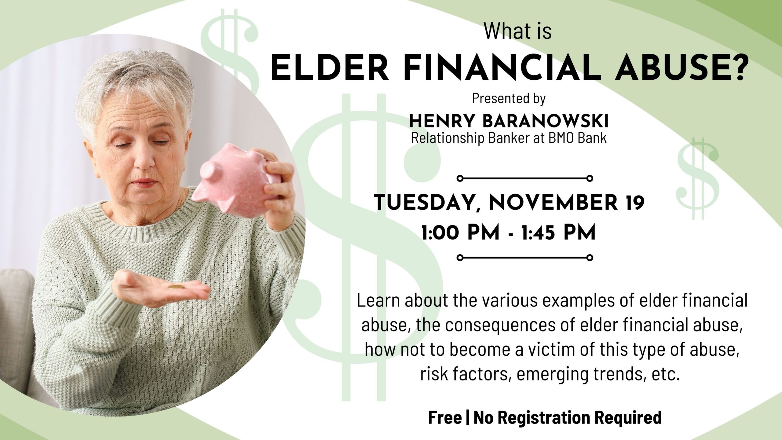 Elder financial abuse