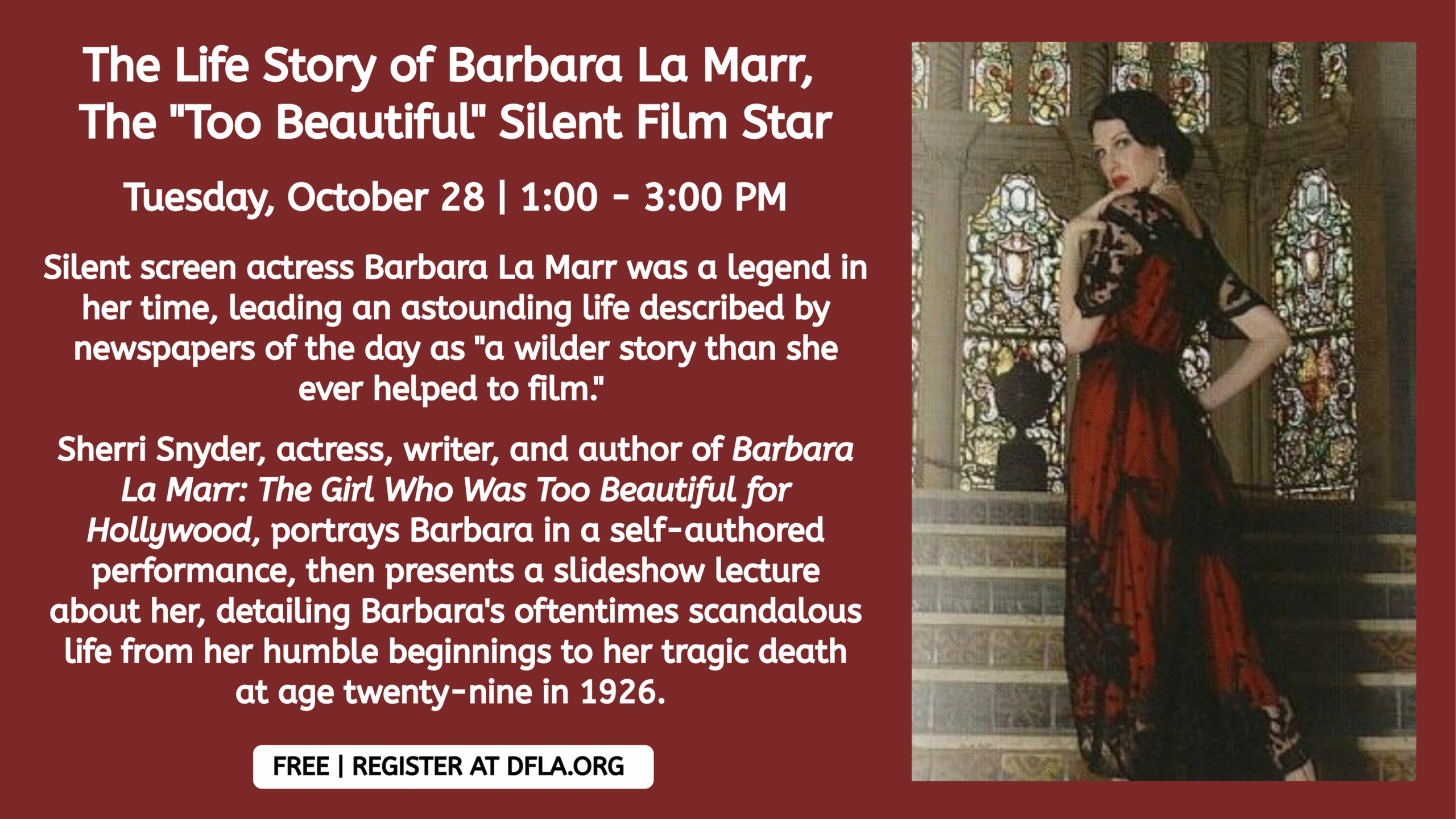 BArbara La Marr discussion