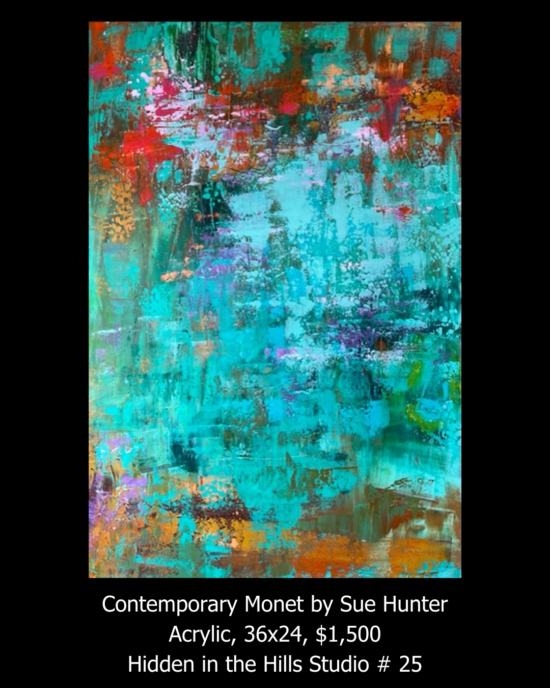 Contemporary Monet by Sue Hunter