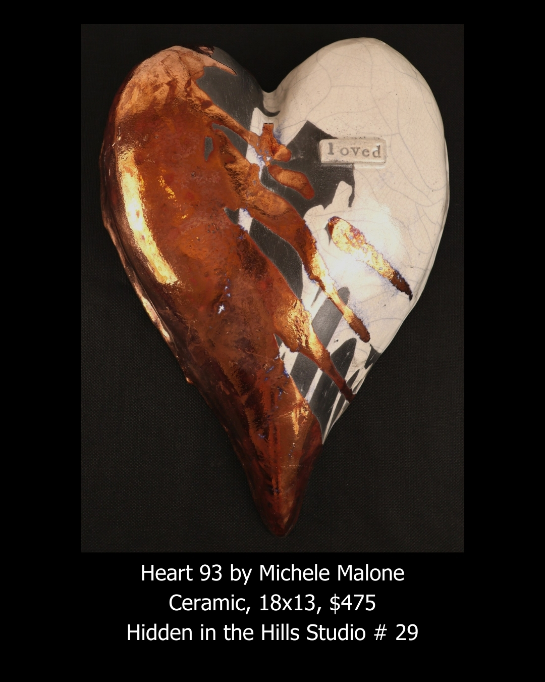 Heart 93 by Michele Malone
