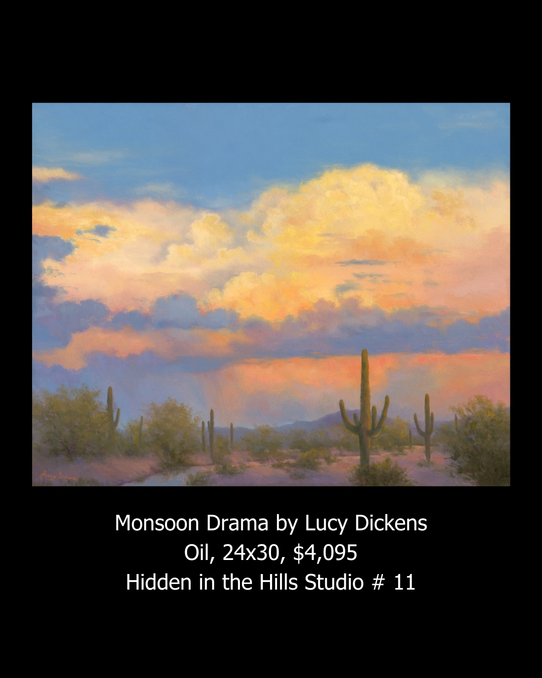 Monsoon Drama by Lucy Dickens