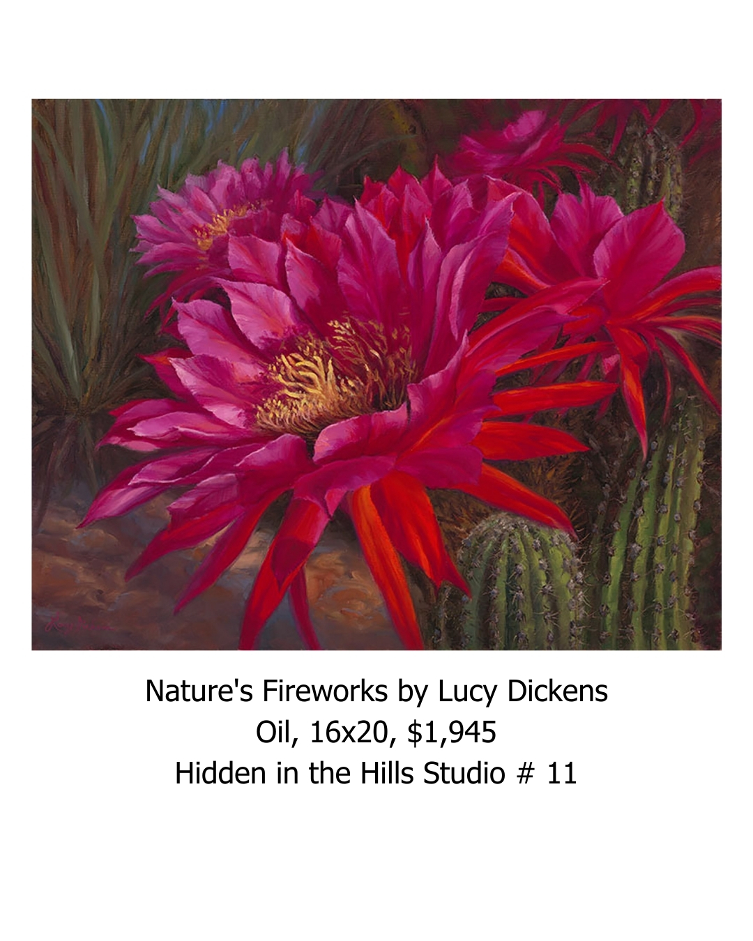 Nature’s Fireworks by Lucy Dickens
