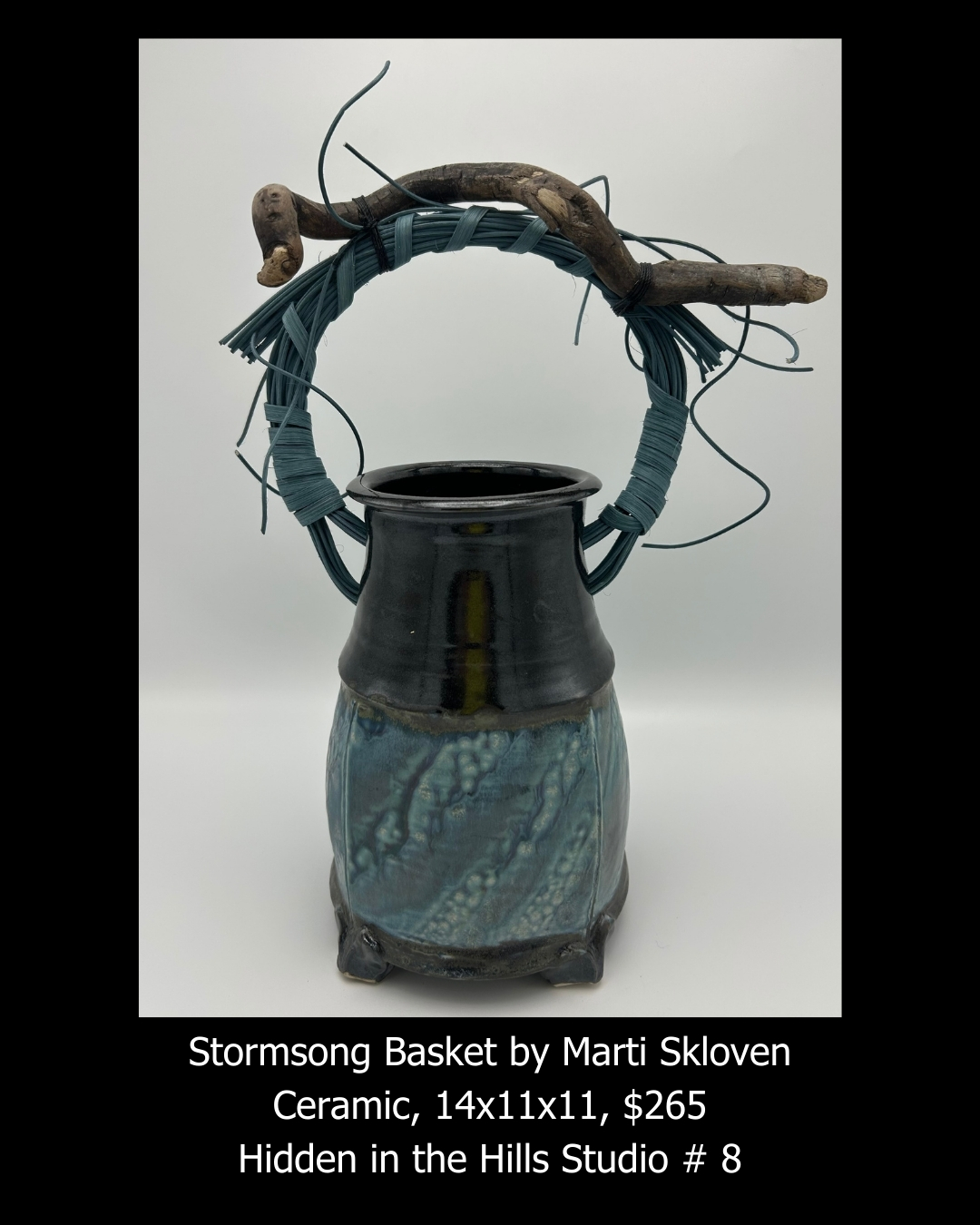 Stormsong Basket by Marti Skloven
