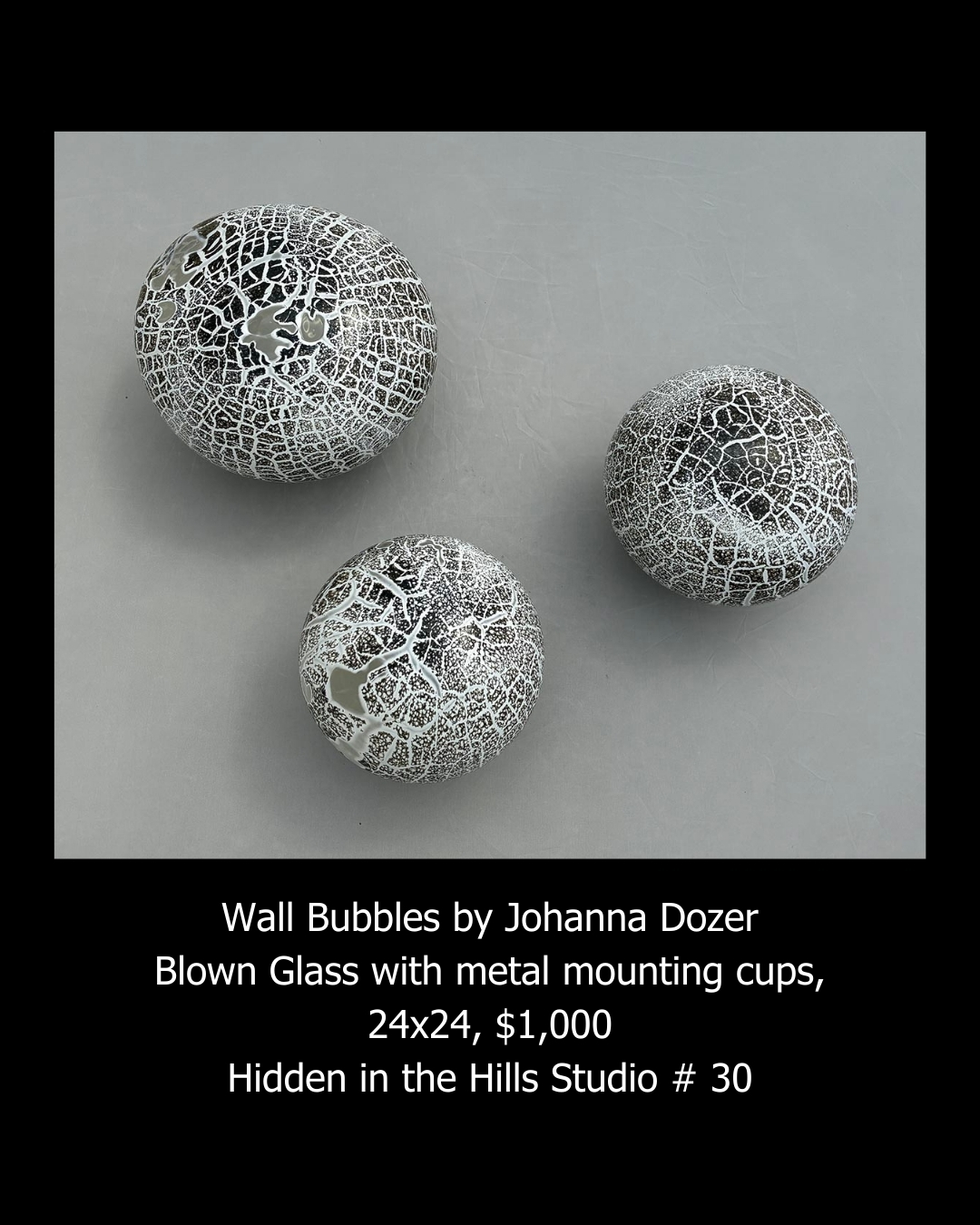 Wall Bubbles by Johanna Dozer