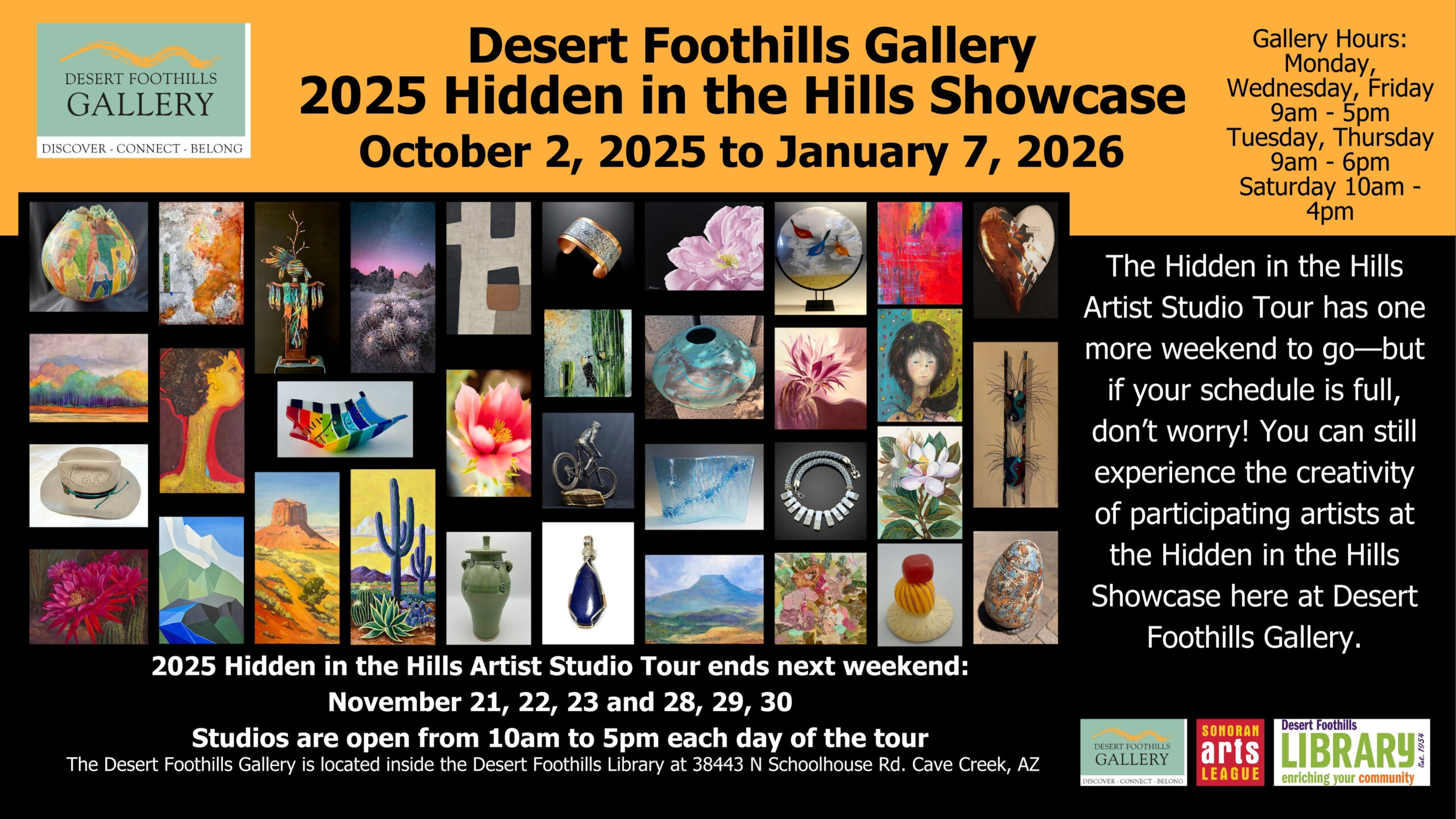 desert foothillls gallery at the library