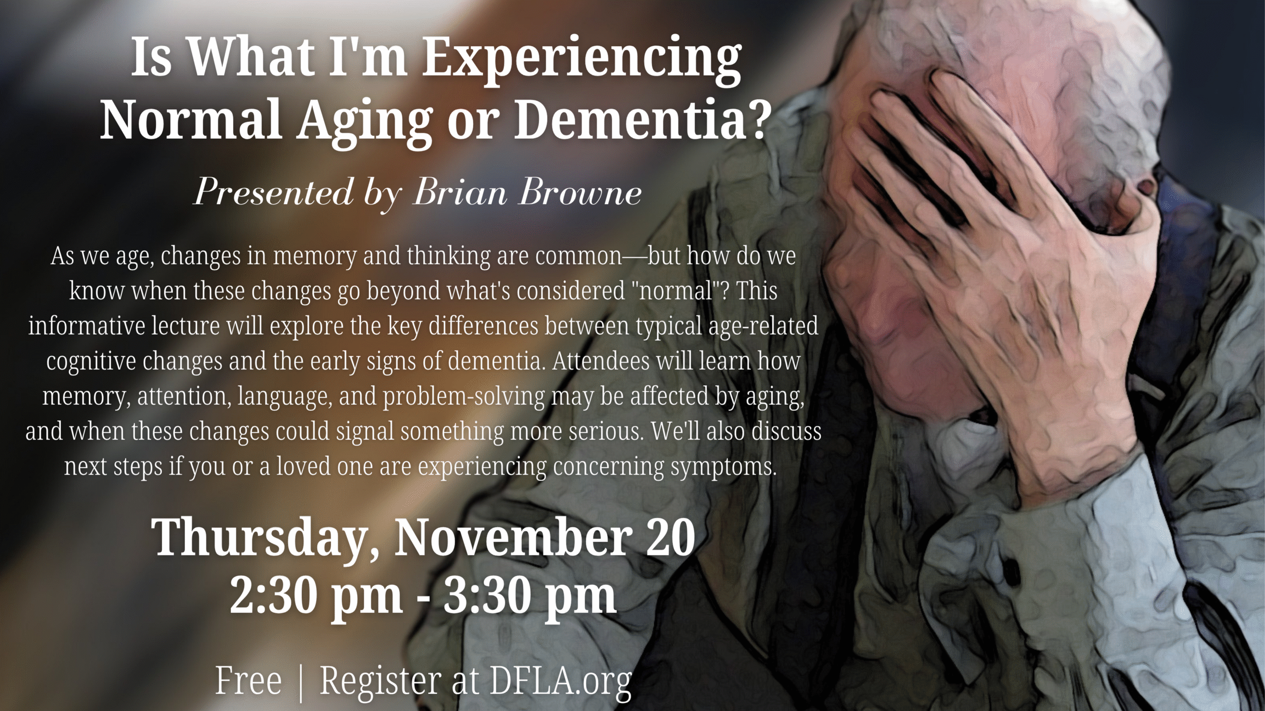 Aging or Dementia workshop at the desert foothills library
