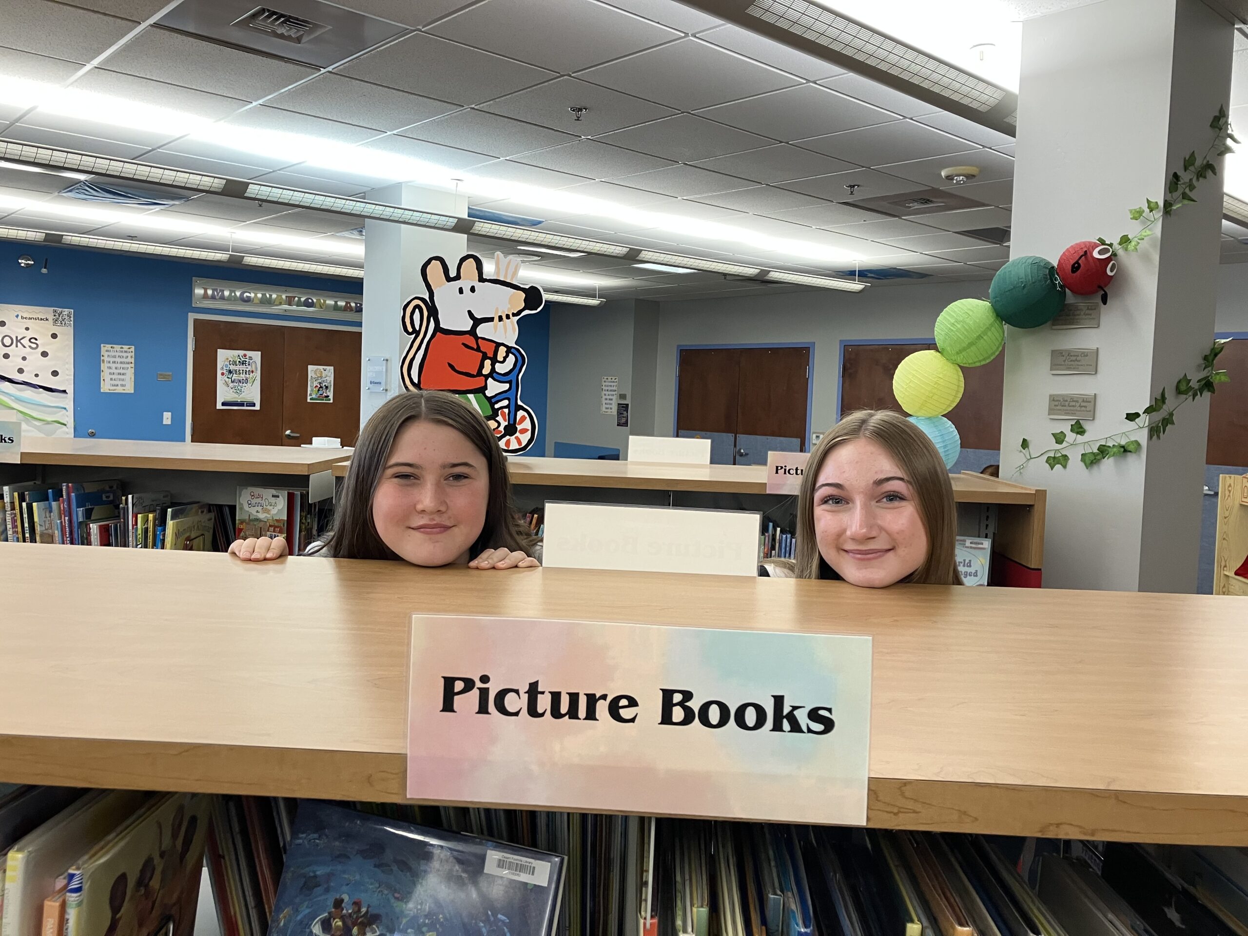 Teen Volunteers Teen volunteers at the desert foothills library