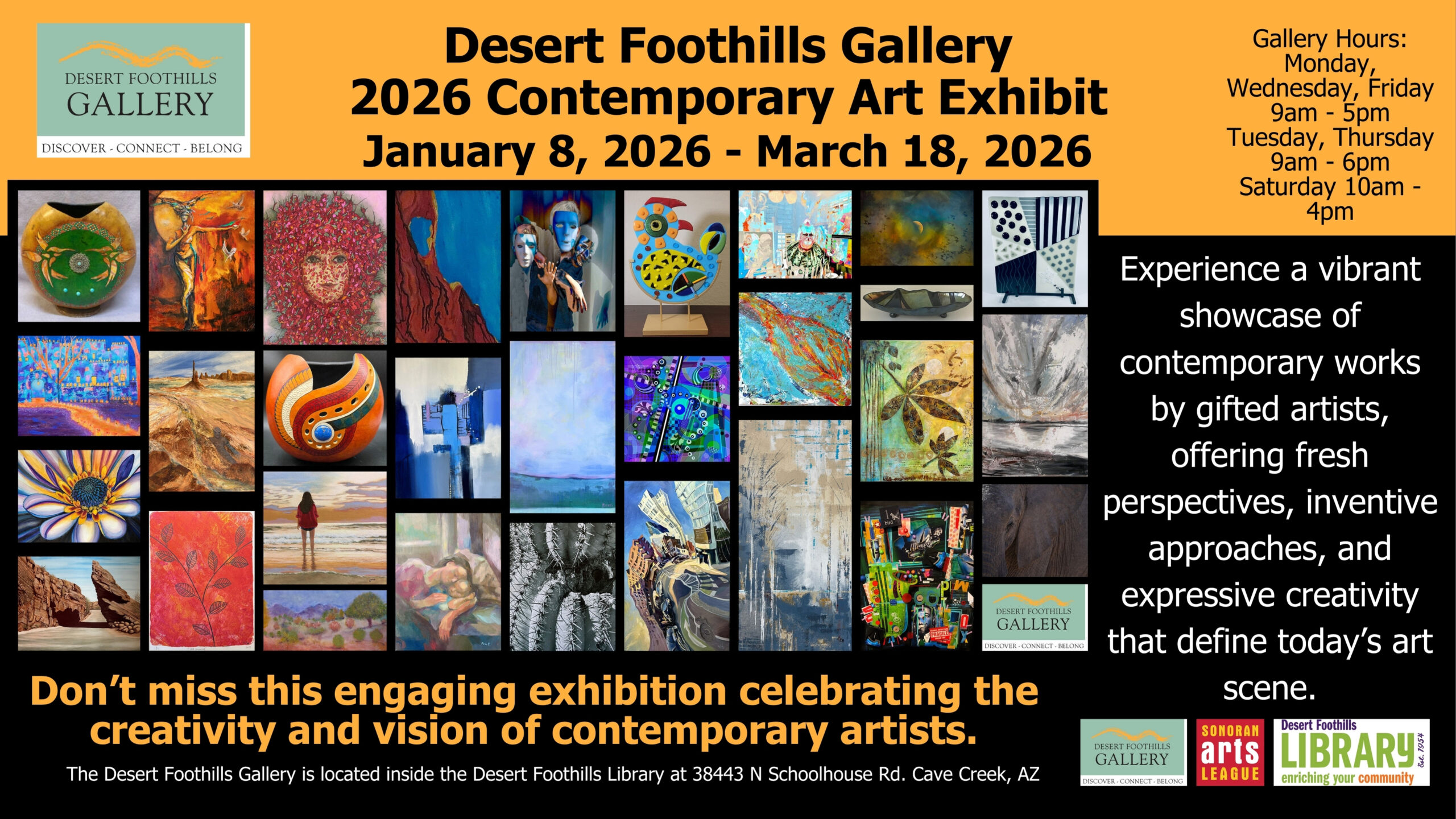 desert foothills gallery at the desert foothills library