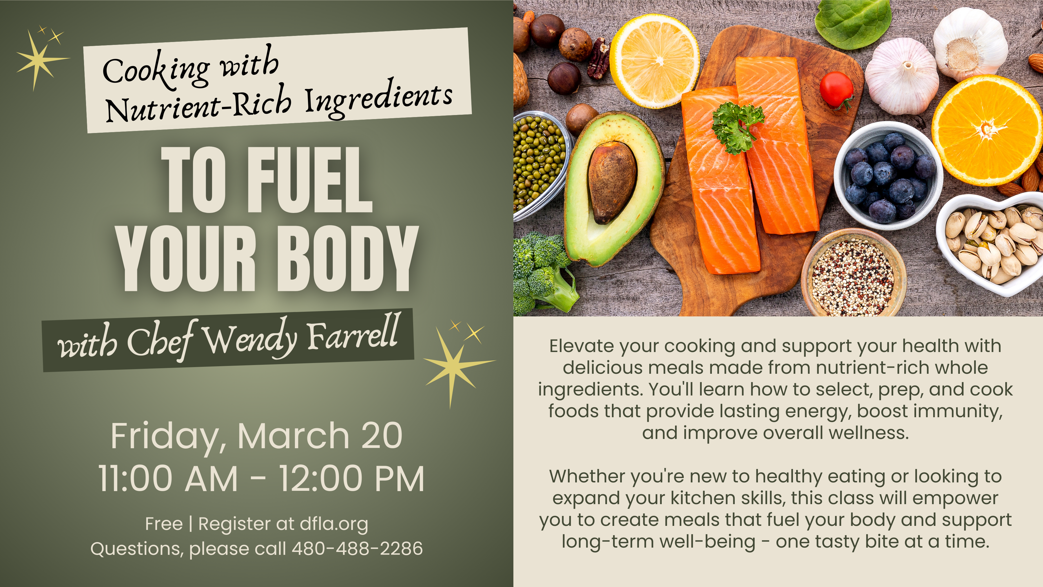 healthy cooking class