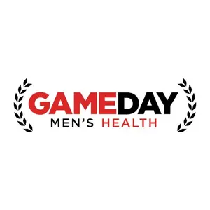 GameDay Men's Health logo with black laurel leaves on each side of the text.