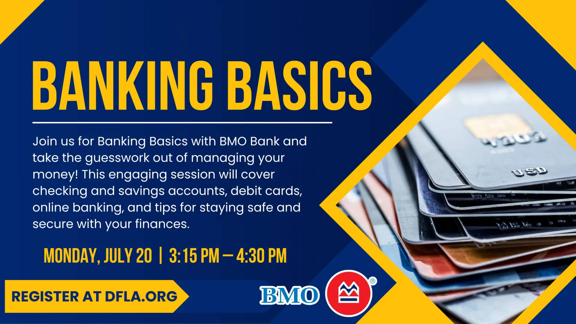 banking basics workshop at desert foothills library