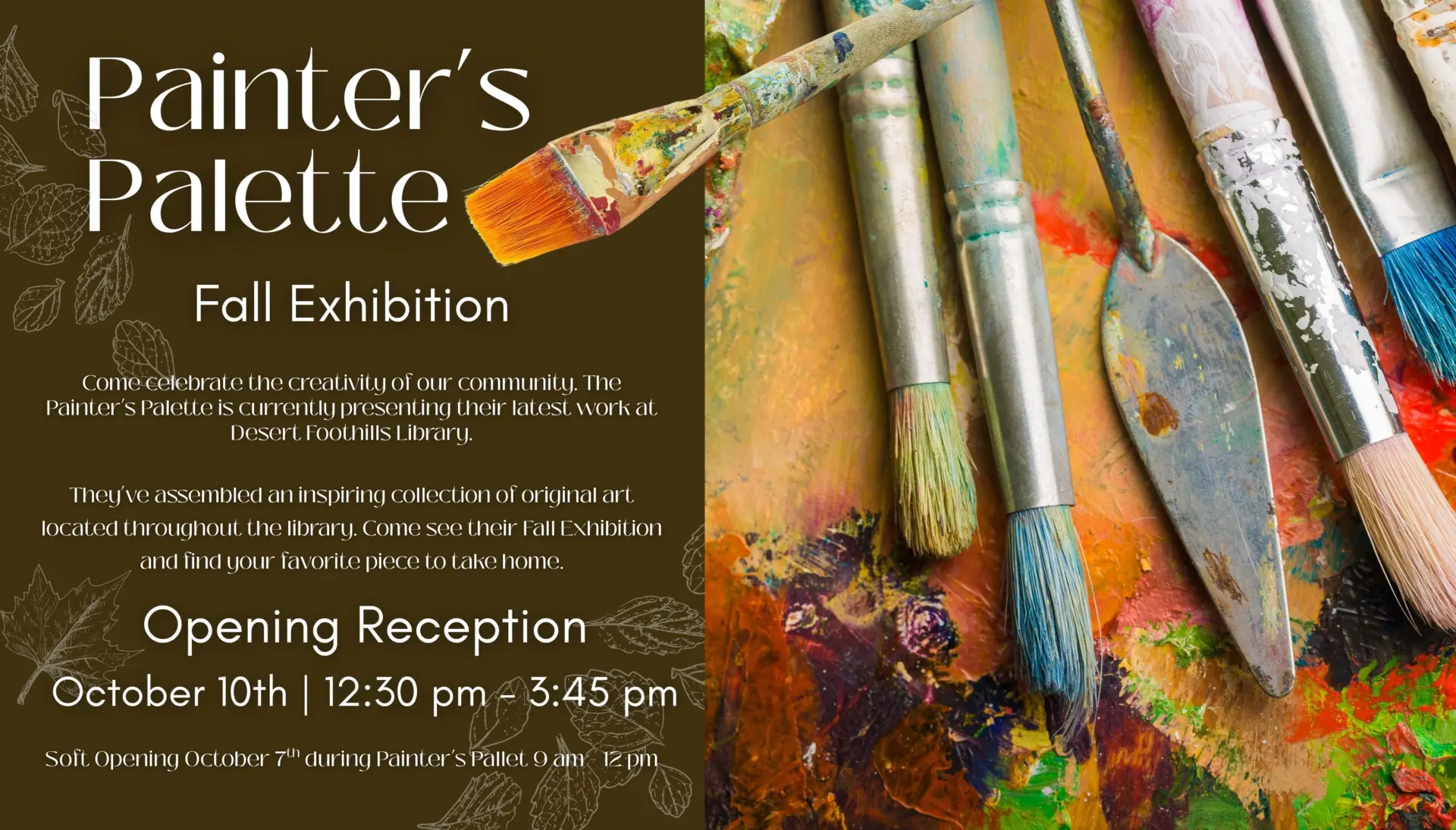 Painter's Palette artist reception
