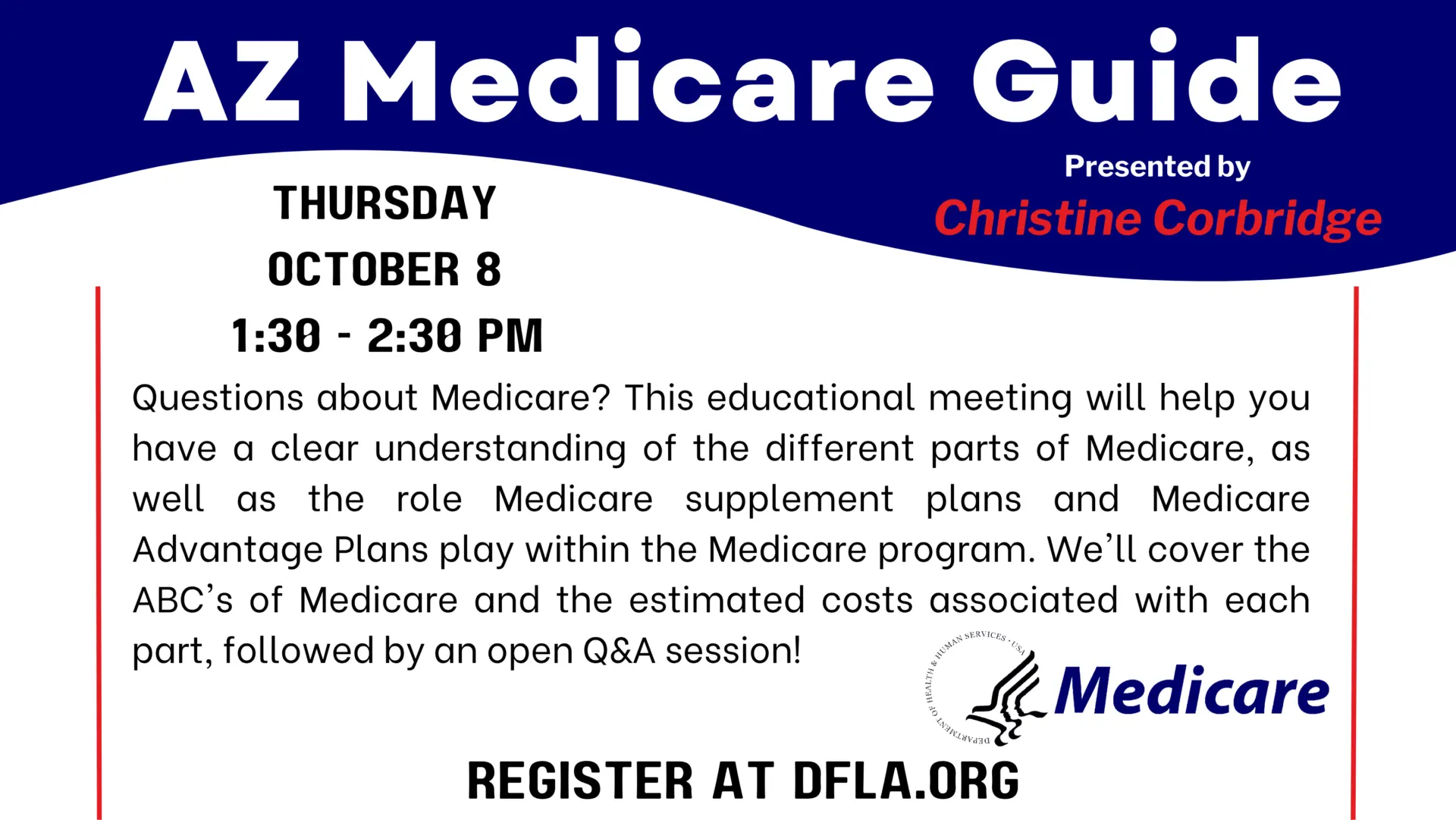 Medicare guide at desert foothills library