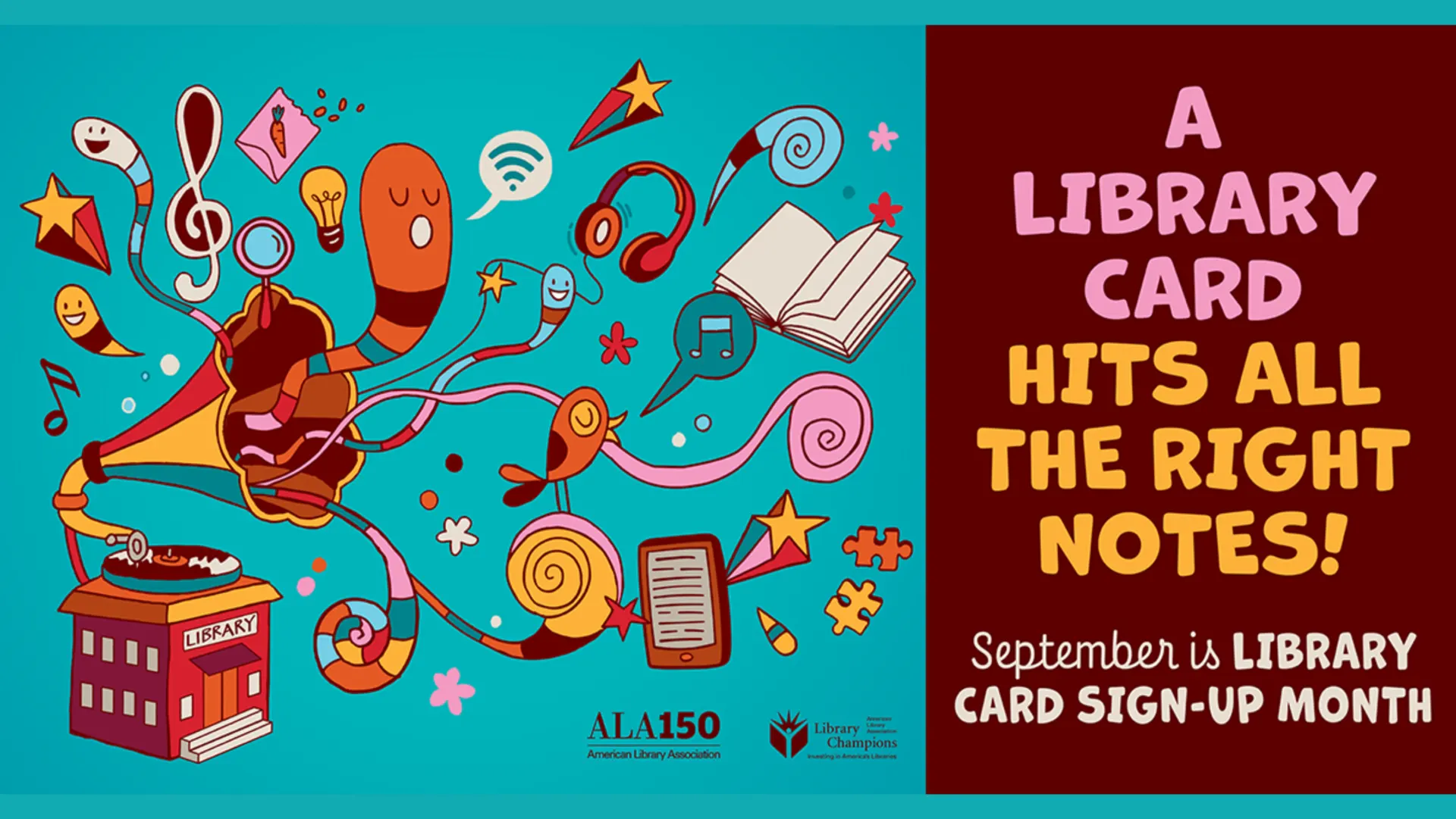 library card week at desert foothills library