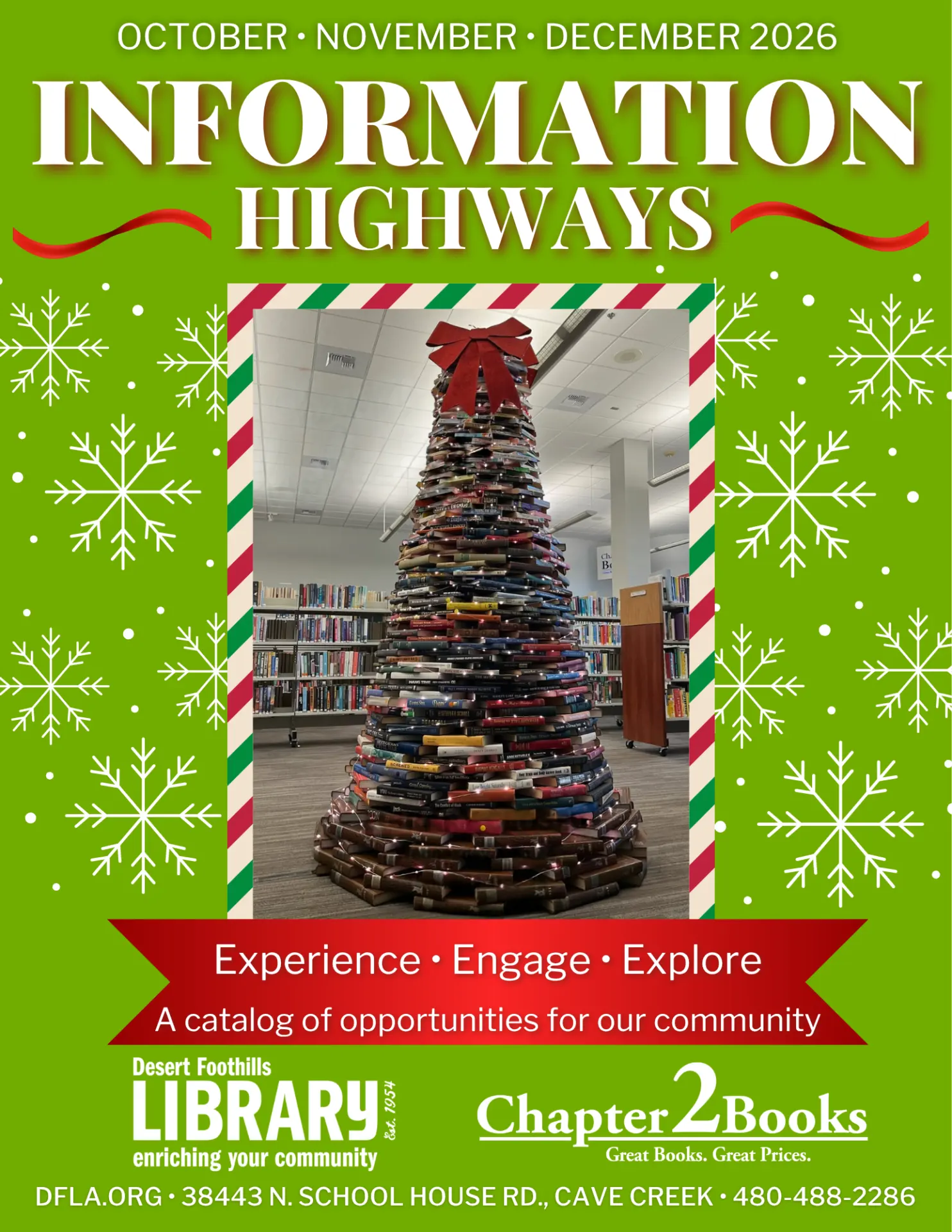 desert foothills library program brochure