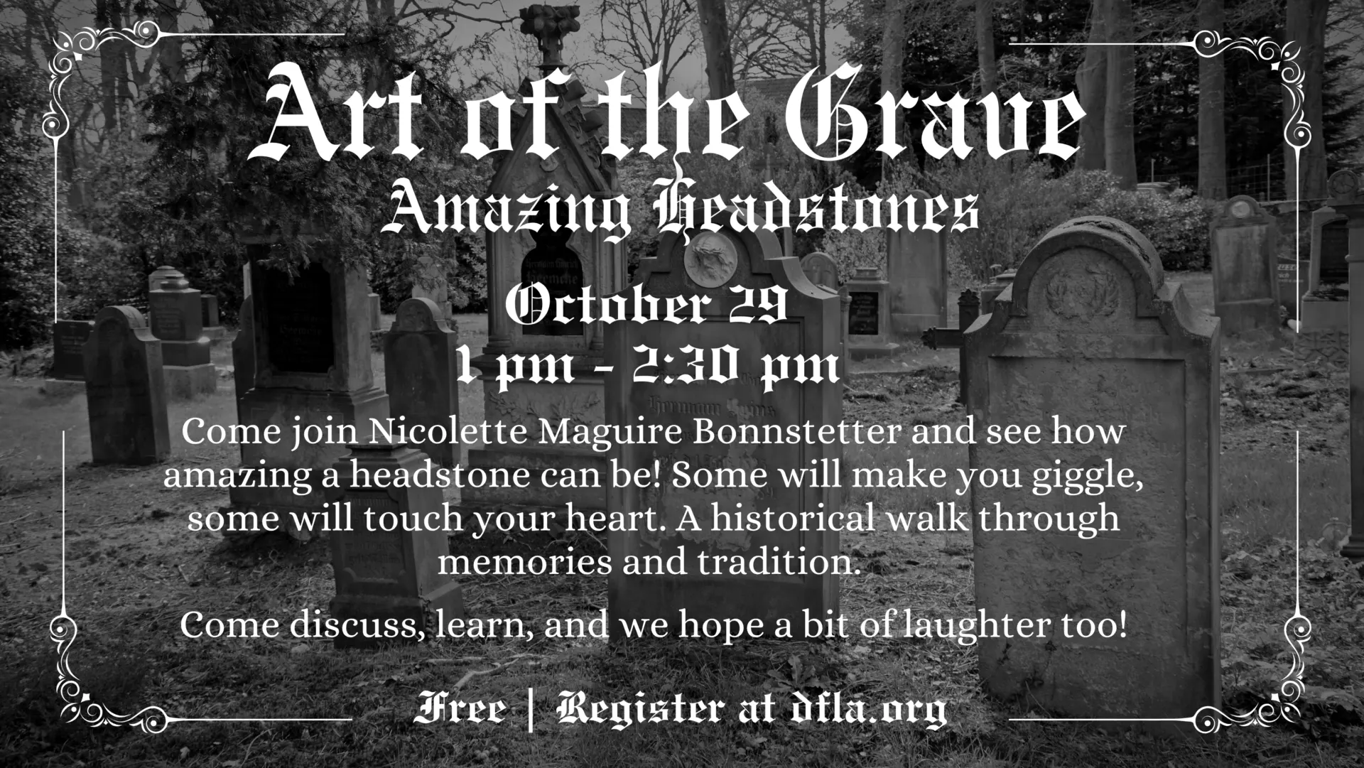 art of the grave at desert foothills library